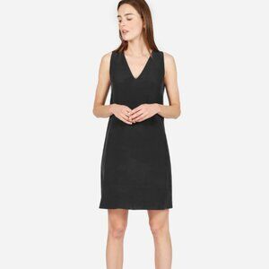 The Double-Lined Silk V-Neck Dress Everlane